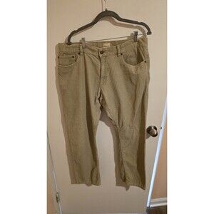 G.H. Bass & Co. Pants Mens 36x29 Tan Corduroy Straight Leg Y2K Casual Preppy